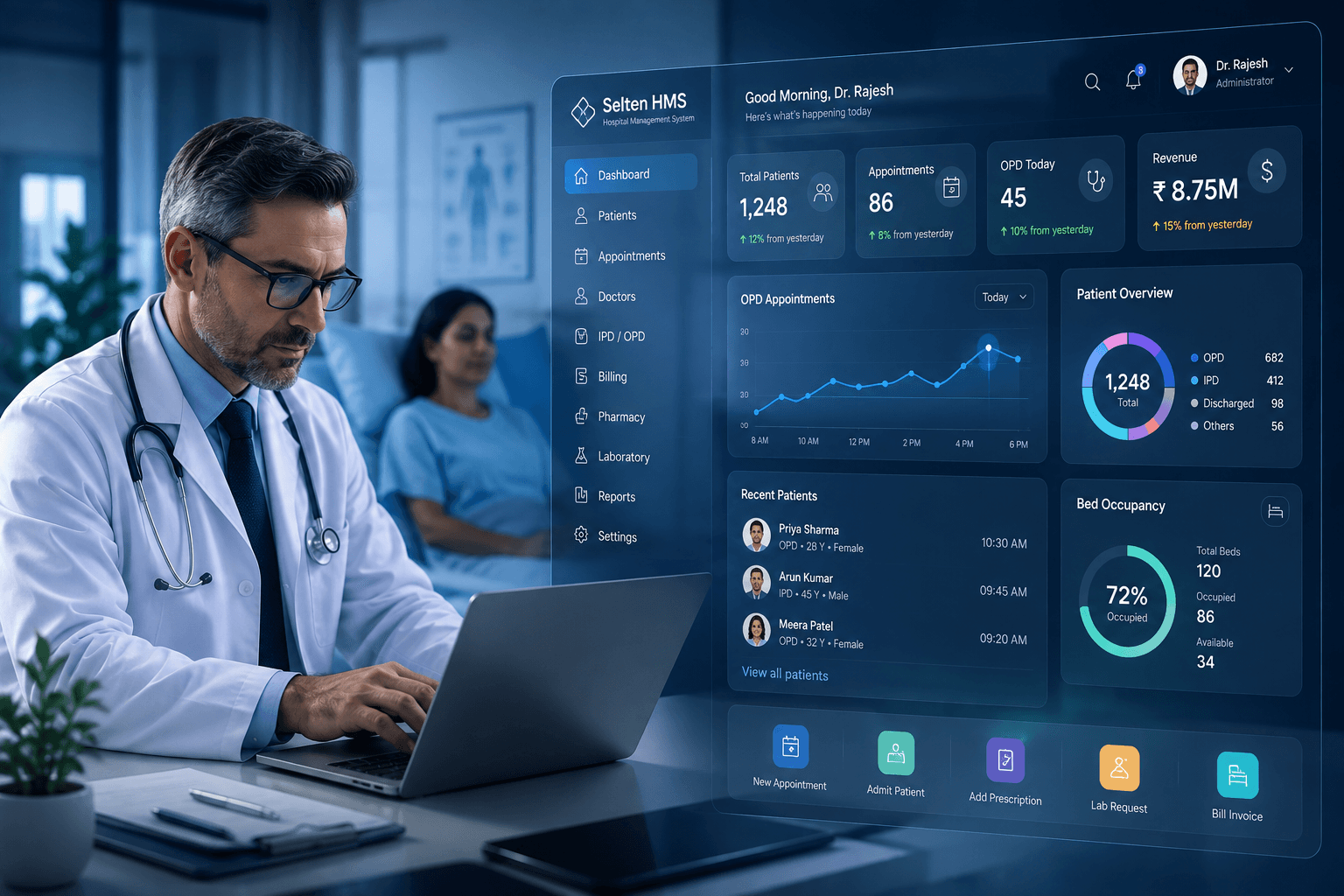 HMS — Hospital Management System