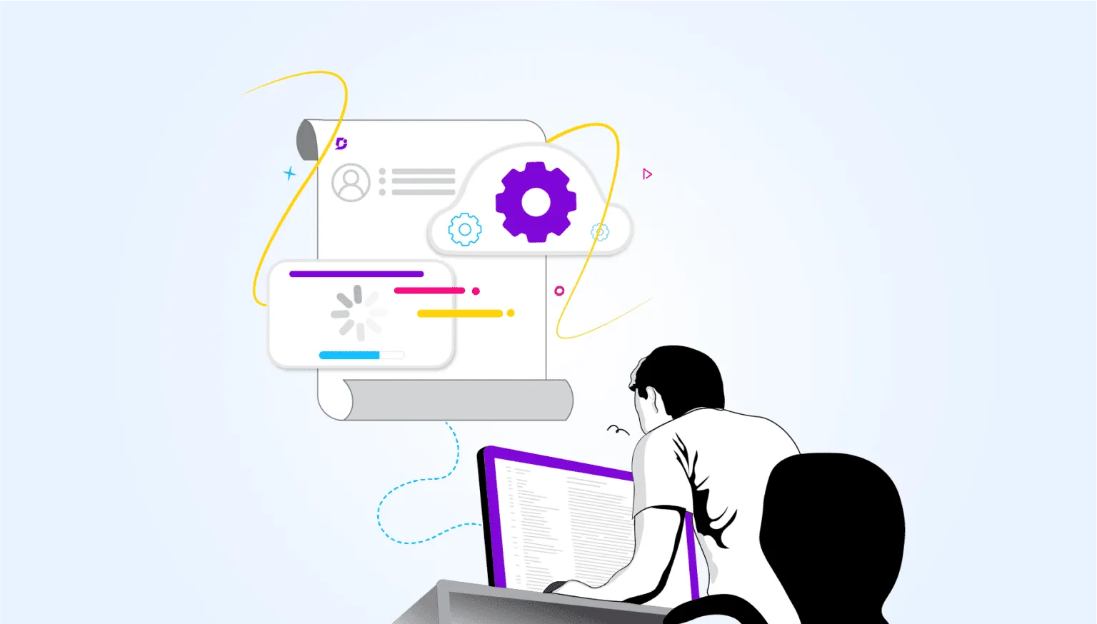 Installation guide illustration